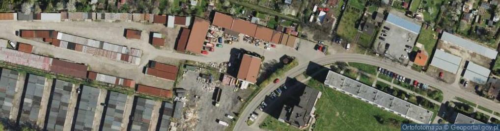 Zdjęcie satelitarne Spółdzielnia Mieszkaniowa przy Regionalnej Izbie Gospodarczej w Bytomiu