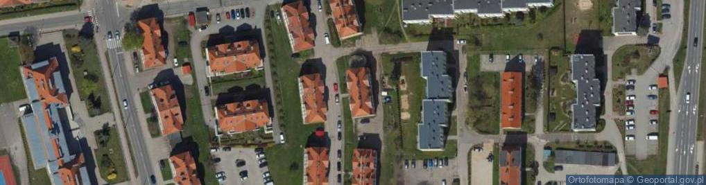 Zdjęcie satelitarne Spółdzielnia Socjalna FAM BUD w Elblągu