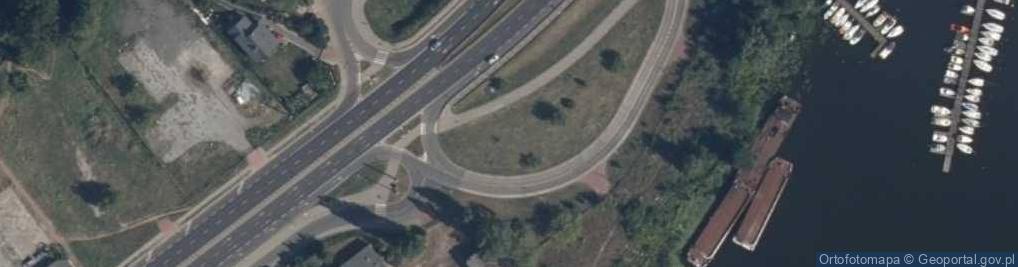Zdjęcie satelitarne Spółka Wodno Ściekowa Zalew Zegrzyński z Siedzibą w Zegrzu