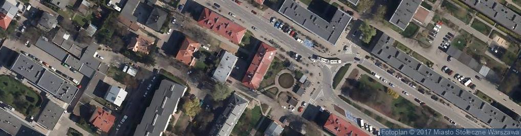 Zdjęcie satelitarne Studio Bud-Graf Łukasz Zwoliński