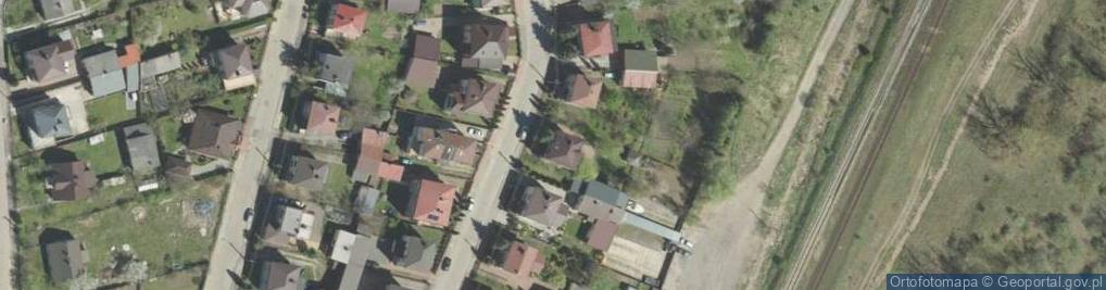 Zdjęcie satelitarne Suchocki Wysokie Budowy i Handel