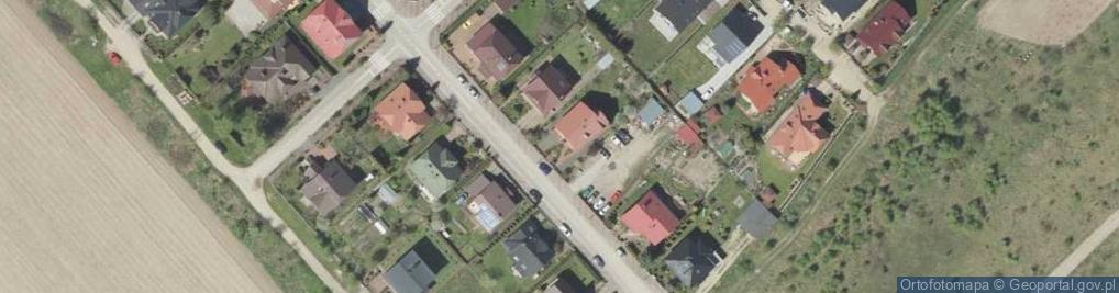 Zdjęcie satelitarne Sylwester Barański Bruktim Usługi Budowlano-Projektowe