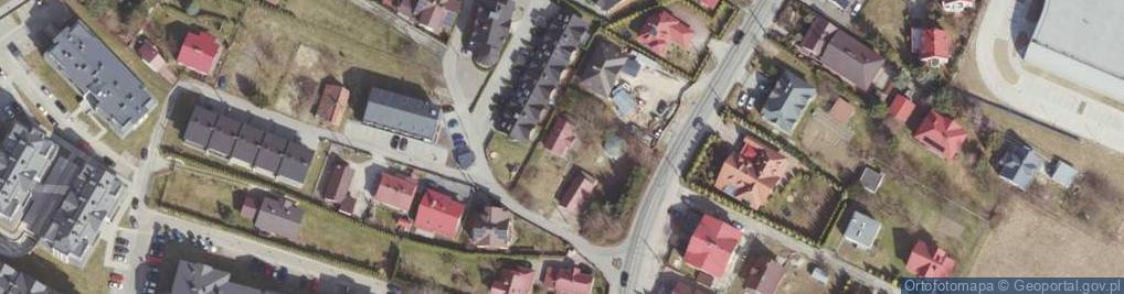 Zdjęcie satelitarne Szklane Tarasy