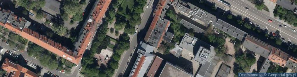 Zdjęcie satelitarne Szymon Gnacek Przedsiębiorstwo Handlowo-Usługowe Uniblok