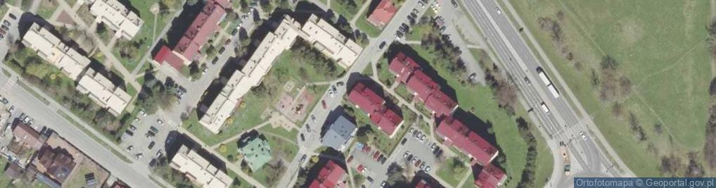 Zdjęcie satelitarne Tadeusz Czebieniak Usługi Budowlane