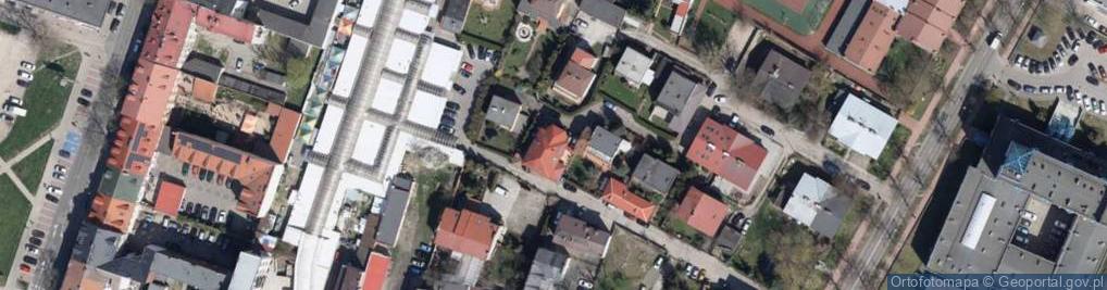 Zdjęcie satelitarne Terazyt Zabudowy Beata Woźniak-Dubielak Wspólnik Spółki Cywilnej