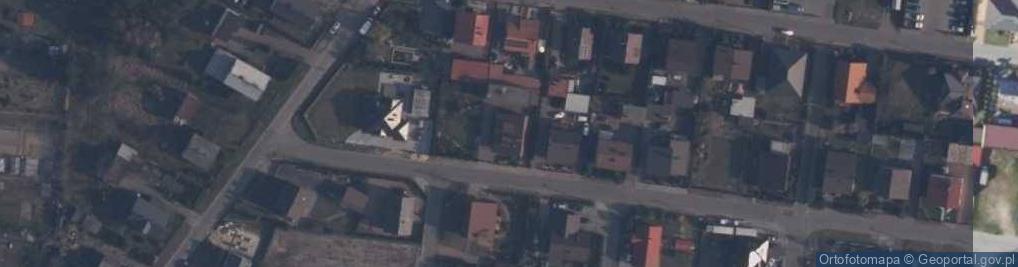 Zdjęcie satelitarne Terraeco Produkcja Handel Usługi Wynajem Maszn Jarosław Dachowski
