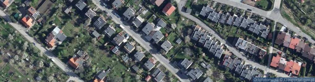 Zdjęcie satelitarne Tomasz Mucha Przedsiębiorstwo Robót Drogowo-Ziemnych i Transportowych Tom-Trans