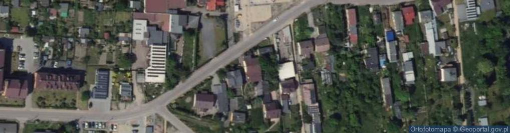 Zdjęcie satelitarne Tomasz Siwek Przedsiębiorstwo Instalacyjno-Budowlane Hydrosystem