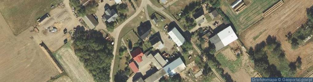 Zdjęcie satelitarne Tomasz Szymaniak Przedsiębiorstwo Handlowo- Usługowe, Usługi Budowlane