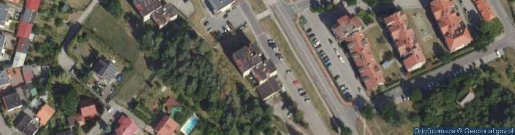 Zdjęcie satelitarne Towarzystwo Budownictwa Społecznego w Czarnkowie