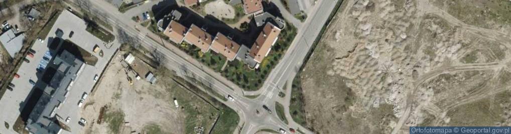 Zdjęcie satelitarne Towarzystwo Budownictwa Społecznego w Kwidzynie