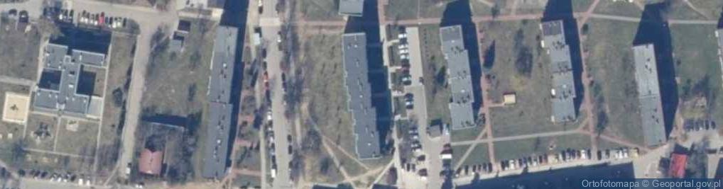 Zdjęcie satelitarne Usługi Blacharsko Dekarskie