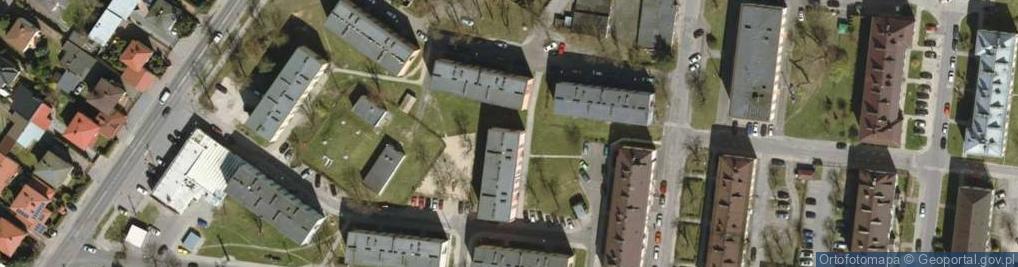Zdjęcie satelitarne Usługi Budowlane Auto Handel