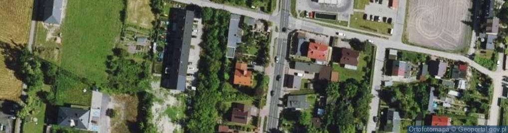 Zdjęcie satelitarne Usługi Budowlane Wykopy Sławomir Marek Wagner