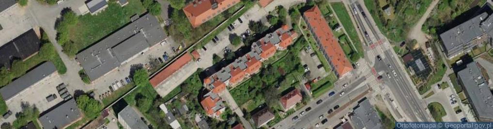 Zdjęcie satelitarne Usługi Budowlano-Dekarskie Brzoza Krzysztof