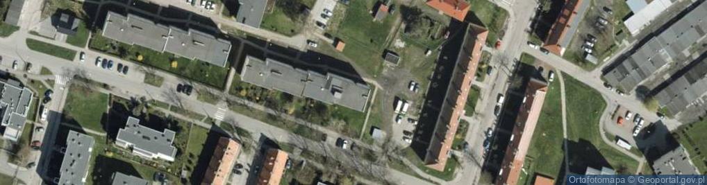 Zdjęcie satelitarne Usługi Dekarskie, Budowlane-Podnośnikowe Mikuła Dariusz