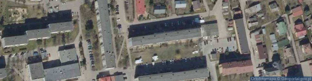 Zdjęcie satelitarne Usługi Dekarskie Łapy