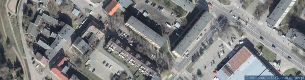 Zdjęcie satelitarne Usługi Dekarsko Blacharskie
