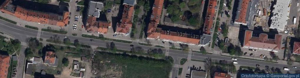 Zdjęcie satelitarne Usługi Dźwigowe Dźwig-MAR Szymon Chałubiński