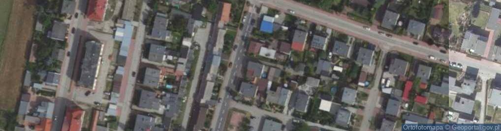 Zdjęcie satelitarne Usługi Elektryczne i Podnośnikiem Koszowym