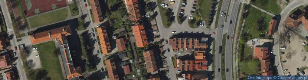 Zdjęcie satelitarne Usługi Montażowo Budowlane Tadeusz Ławrynowicz Jerzy Kudyk