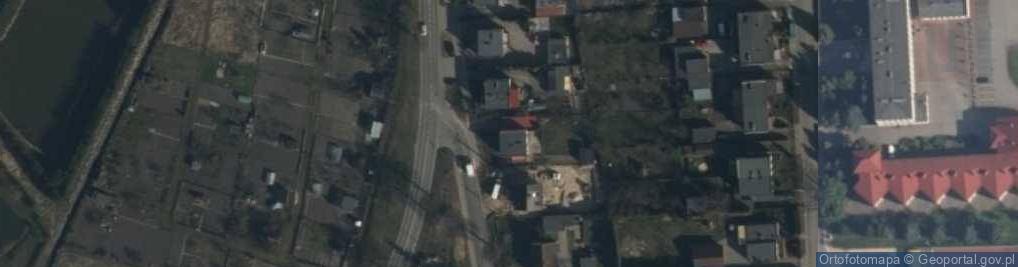 Zdjęcie satelitarne Usługi Ogólnobubowlane Kamiński Ryszard
