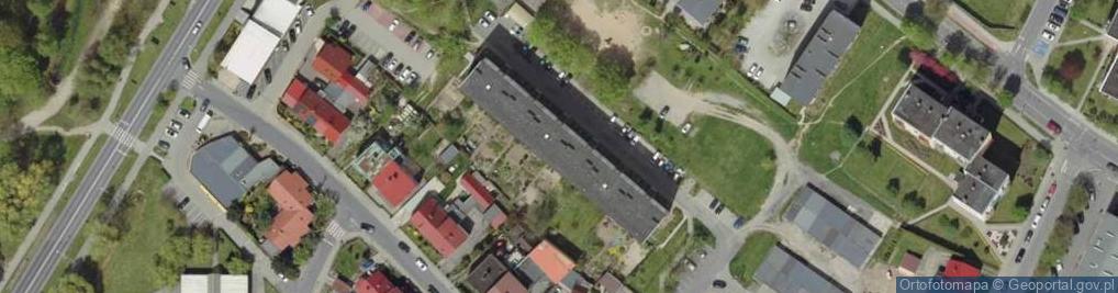 Zdjęcie satelitarne Usługi Ogólnobudowlane Blacharstwo Dekarstwo Usługi Ślusarskie Śrem