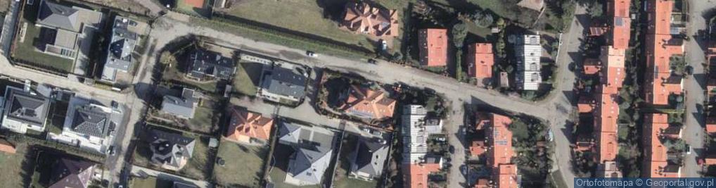 Zdjęcie satelitarne Usługi Projektowe Budownictwo Doradztwo Inwestycyjne Ryszard Bilski