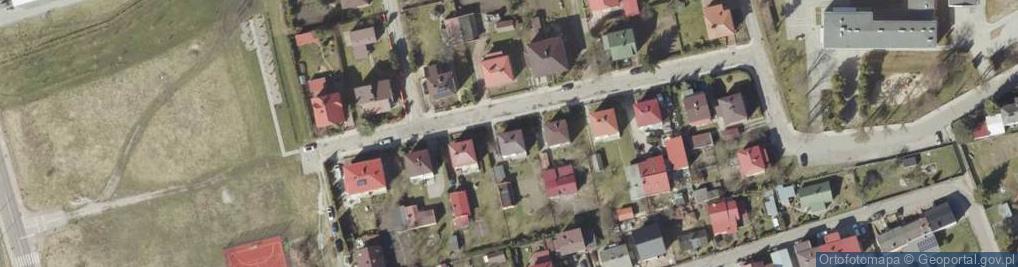 Zdjęcie satelitarne Usługi Projektowe Dorota Czerwieniec