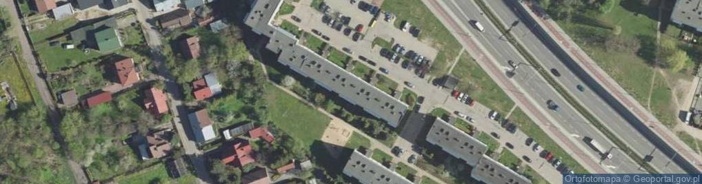 Zdjęcie satelitarne Usługi Remontowo-Budowlane i Handel - Superson Tomasz
