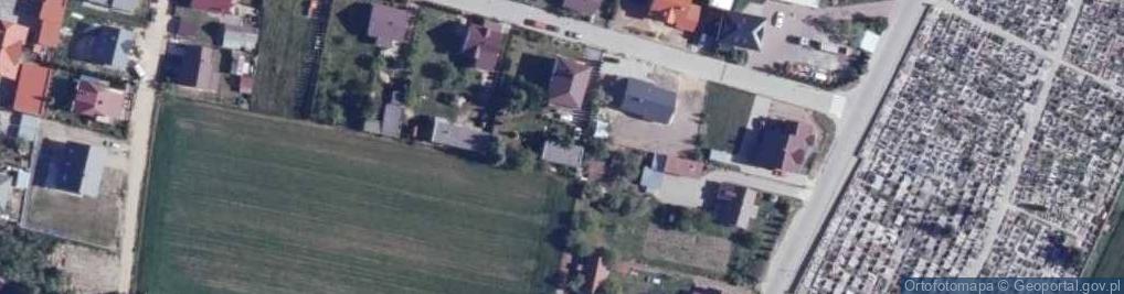 Zdjęcie satelitarne Usługi Remontowo - Budowlane Kazimierz Dziekoński