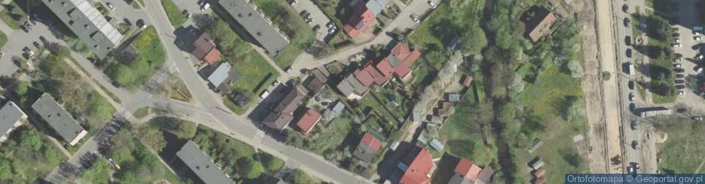Zdjęcie satelitarne Usługi Remontowo Budowlane Krzysztof Chrzanowski Wspólnik Spółki Cywilnej