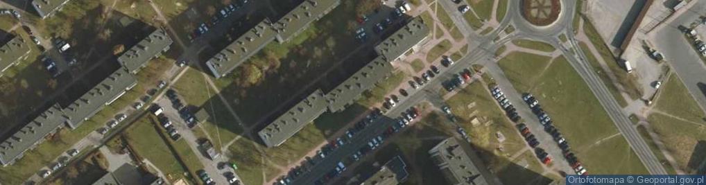 Zdjęcie satelitarne Usługi Remontowo Budowlane Pycka