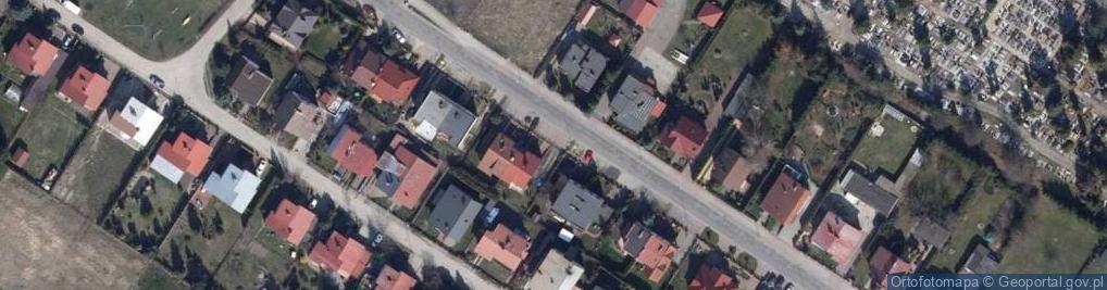 Zdjęcie satelitarne Usługi Sprzętem Budowlanym M A K S Anna Lipińska