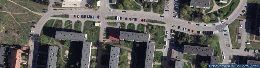 Zdjęcie satelitarne Usługi Sprzętowo - Transportowe Teresa Graniczna