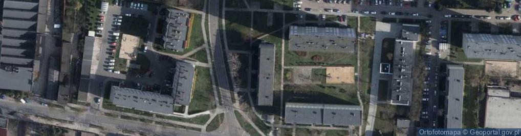 Zdjęcie satelitarne Usługi Spychaczem