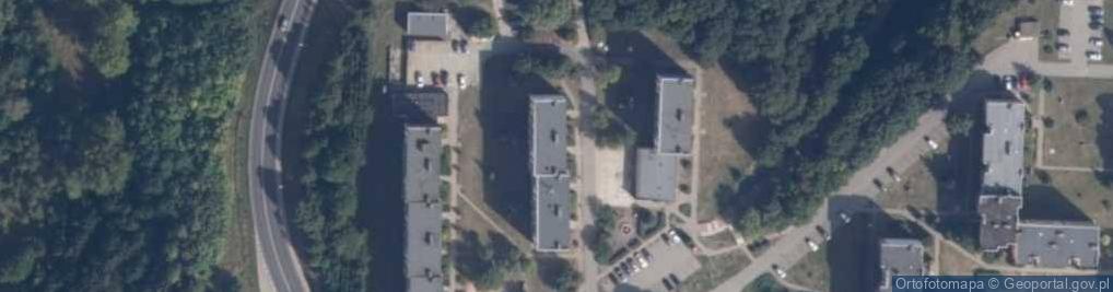 Zdjęcie satelitarne Usługi Spycharką w Braun