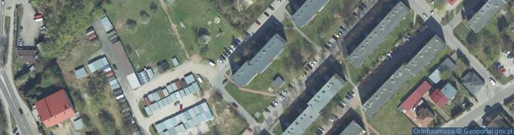 Zdjęcie satelitarne Usługi Stolarskie Czykwin Piotr w Hajnówce