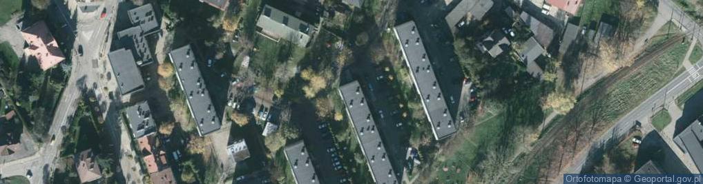 Zdjęcie satelitarne Usługi Studniarskie