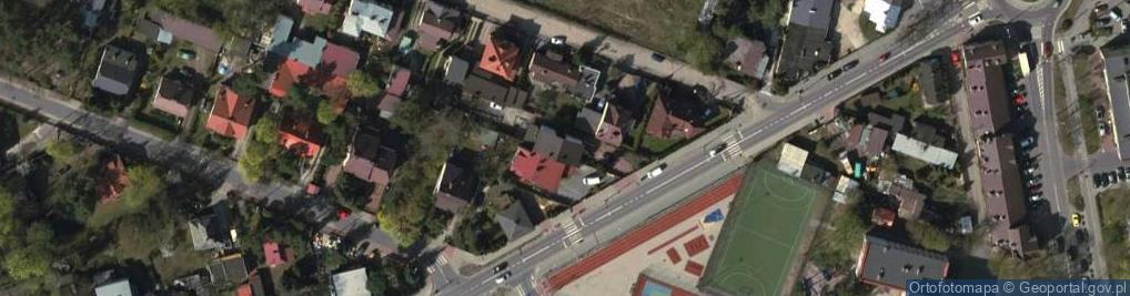 Zdjęcie satelitarne Usługi Zduńskie