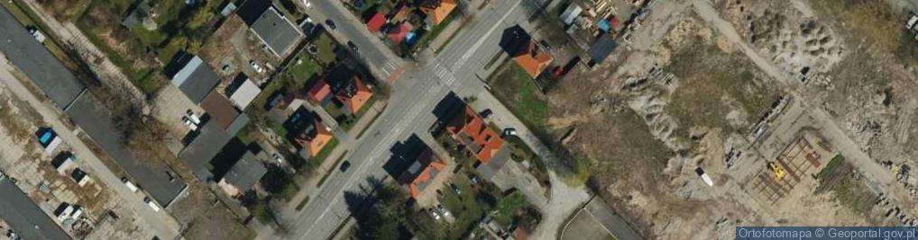 Zdjęcie satelitarne Usługi Zduńsko - Budowlane Przemysław Rajnert