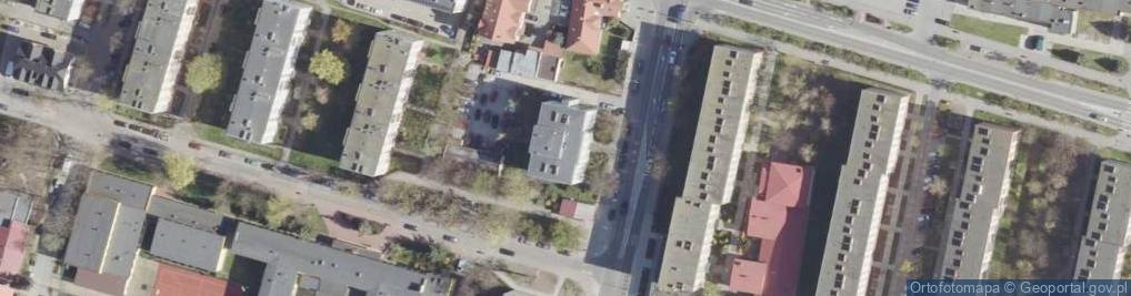 Zdjęcie satelitarne Usługowy Zakład Instalacyjno Budowlany