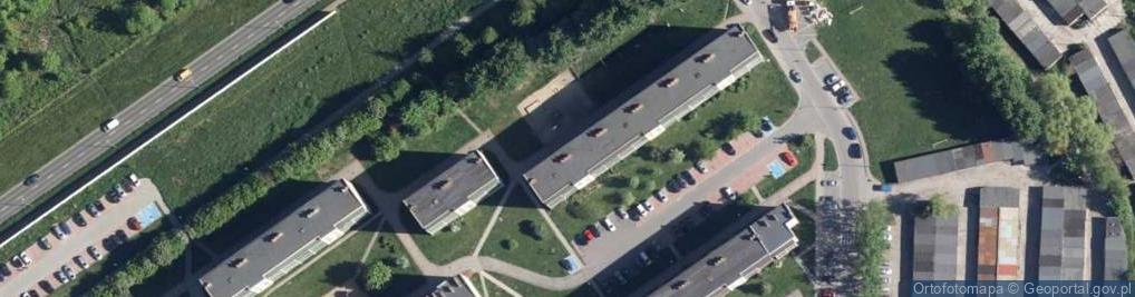 Zdjęcie satelitarne Usługowy Zakład Murarski
