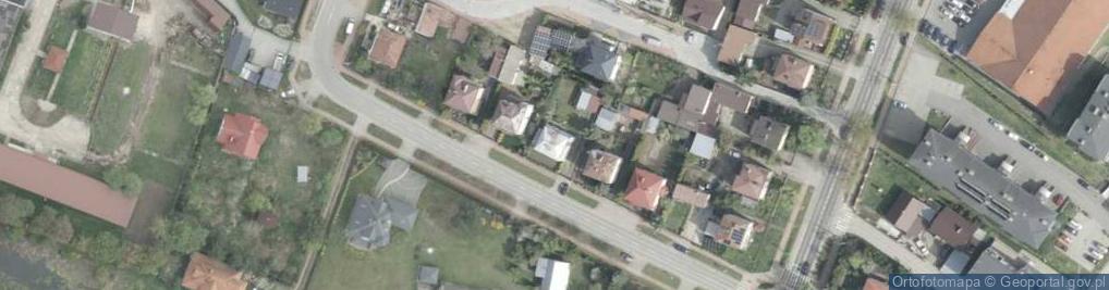 Zdjęcie satelitarne w Węgrowie