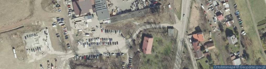 Zdjęcie satelitarne WES-BUD PLUS. Produkcja Betonu.