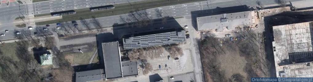 Zdjęcie satelitarne Widzewska Manufaktura
