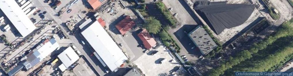 Zdjęcie satelitarne Więżby i Pokrycia Dachowe Inż.Tomasz Siech