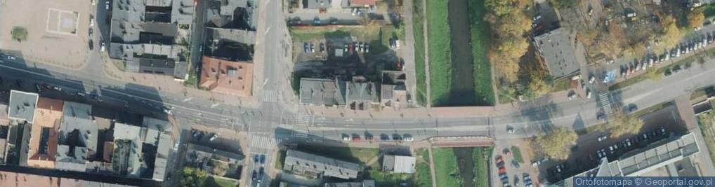 Zdjęcie satelitarne Witold Bednarek Przedsiębiorstwo Usługowo-Handlowe Eltel-Projekt