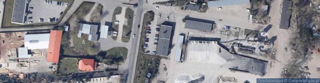 Zdjęcie satelitarne Włocławskie Przedsiębiorstwo Robót Drogowych